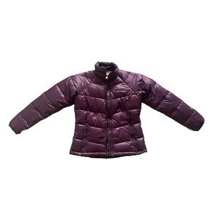 Purple Columbia Puffer Jacket